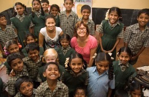 CBM - Christoffel Blindenmission: Whitney Toyloy karitativ in Indien unterwegs