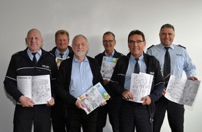 Kreispolizeibehörde Heinsberg: POL-HS: Malbücher für die Verkehrssicherheitsarbeit der Polizei
