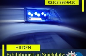 Polizei Mettmann: POL-ME: Exhibitionist am Spielplatz: Polizei ermittelt - 2506097