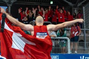 Goldmedaille für die Schweiz