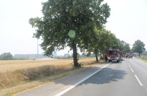 Freiwillige Feuerwehr Werne: FW-WRN: FEUER_2 - unklare Rauchentwicklung aus Feld