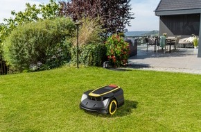 Alfred Kärcher SE & Co. KG: Pressemitteilung: Neuer kabelloser Rasenmähroboter RCX 4 mit Allradantrieb für Flächen bis 1500 m²