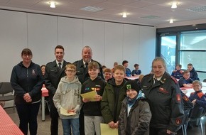 Feuerwehr Wetter (Ruhr): FW-EN: Wetter - Jahresdienstbesprechung der Jugendfeuerwehr im Ger&auml;tehaus Alt-Wetter