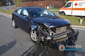 Polizeipräsidium Westpfalz: POL-PPWP: Unfall endet glimpflich