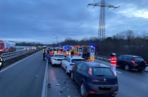 Verkehrsdirektion Mainz: POL-VDMZ: Ingelheim, A60, Verkehrsunfall mit 7 Verletzten