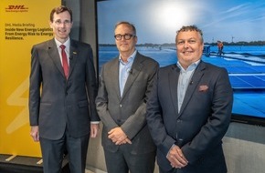 DHL Group: DHL Group baut den Bereich Logistik f&uuml;r Neue Energien aus, w&auml;hrend Nachfrage f&uuml;r resiliente Energiesysteme w&auml;chst | DHL Group ramps up New Energy Logistics as demand for energy resilience surges