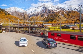 Matterhorn Gotthard Bahn / Gornergrat Bahn / BVZ Gruppe: Vereinfachte Tarifstruktur beim Autoverlad Furka