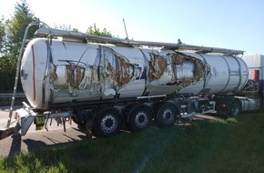 Polizeidirektion Landau: POL-PDLD: Rülzheim - Ruhezeiten auf dem Seitenstreifen führen zu Unfall auf der B9