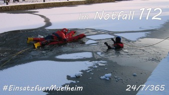 Feuerwehr Mülheim an der Ruhr: FW-MH: Feuerwehr Mülheim warnt vor dem Betreten von Eisflächen