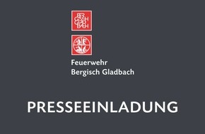Feuerwehr Bergisch Gladbach: FW-GL: PRESSEEINLADUNG zur Großübung der Feuerwehr Bergisch Gladbach am 22. Juni 2024