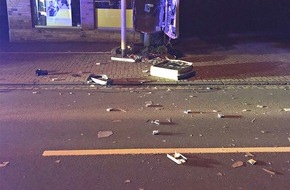 Polizei Steinfurt: POL-ST: Lengerich, Zigarettenautomat gesprengt