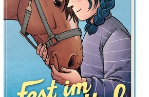 Egmont Ehapa Media GmbH: Egmont BÄNG! Comics sitzt "Fest im Sattel" - Zeitgemäßer Pferde-Comic von US-Erfolgsautorin