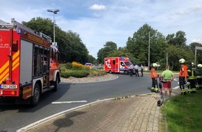 Feuerwehr Sprockhövel: FW-EN: Verkehrsunfall mit Motorrad