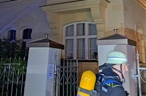 Feuerwehr München: FW-M: Schlafzimmer in Brand (Nymphenburg)