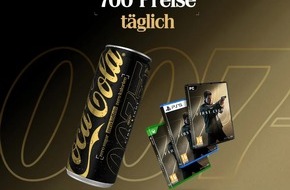 Coca-Cola Deutschland: Presseinformation: Coca-Cola Zero Sugar Zero Koffein kooperiert mit neuem James Bond Videospiel