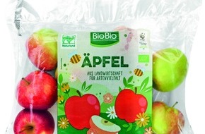 Netto Marken-Discount Stiftung & Co. KG: Netto Marken-Discount unterstützt Tafelobst-Initiative von „Landwirtschaft für Artenvielfalt“ - BioBio-Tafeläpfel für mehr Artenvielfalt im Netto-Regal