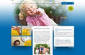 BKK Pfalz: Neuer Internetauftritt der BKK Pfalz / Modern, authentisch, kundenfreundlich (BILD)