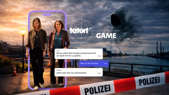SWR - S&uuml;dwestrundfunk: Start f&uuml;r das dritte Tatort-Game des SWR / Das neueste chatbasierte Krimi-Game bietet erweiterte Handlungsm&ouml;glichkeiten / Ab 1. M&auml;rz kann gespielt werden