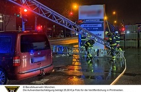 Feuerwehr München: FW-M: Unwetter endet glimpflich