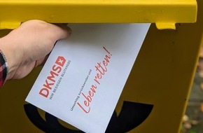DKMS Donor Center gGmbH: DKMS Appell zum Weltposttag: Registrierungssets zurücksenden, Leben retten