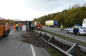 Polizeiinspektion Harburg: POL-WL: Lkw-Unfall im Buchholzer Dreieck