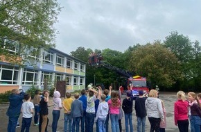 Freiwillige Feuerwehr Werne: FW-WRN: Feueralarm an der Kardinal-von-Galen-Schule