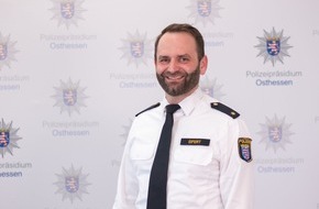 Polizeipräsidium Osthessen: POL-OH: Ein Polizist und seine Tapetenwechsel - Polizeirat Philipp Eifert leitet die Polizeidirektion Vogelsberg