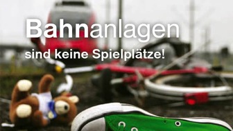 Bundespolizeiinspektion Chemnitz: BPOLI C: STOPP - Bahnanlagen sind keine Spielplätze