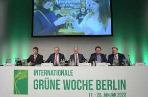 Messe Berlin GmbH: Eröffnungsbericht: Grüne Woche 2020 im Zeichen der Klimadebatte