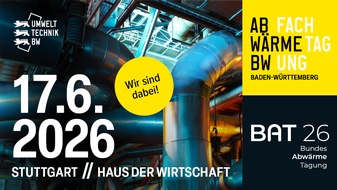 IZES gGmbH: Fachtagung Abw&auml;rme BW & Bundesabw&auml;rmetagung 2026
