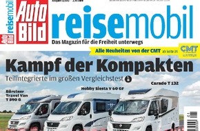 AUTO BILD: Das Magazin für die Freiheit unterwegs - Die neue AUTO BILD REISEMOBIL ist da