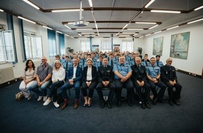 Polizeipr&auml;sidium Rheinpfalz: POL-PPRP: Polizeipr&auml;sidium Rheinpfalz - Begr&uuml;&szlig;ung 62 neuer Polizistinnen und Polizisten im Polizeipr&auml;sidium Rheinpfalz