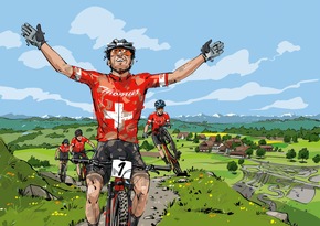 Mathias Flückiger gewinnt den UCI Mountainbike Gesamtweltcup