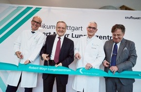 Klinikum Stuttgart: Klinikum Stuttgart weiht "Robert Mayr Lungenzentrum" ein / Geballte Expertise unter einem Dach