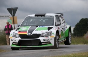 Skoda Auto Deutschland GmbH: SKODA Youngster Fabian Kreim feiert ersten Sieg im neuen Fabia R5 (FOTO)