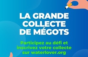 Objectif Environnement: La 5&egrave;me &eacute;dition du Water Lover Challenge lance le d&eacute;fi de la rentr&eacute;e : collecter plus d'1 million de m&eacute;gots en 10 jours !