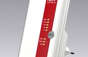 AVM GmbH: Neuer FRITZ!WLAN Repeater 450E für mehr Reichweite von WLAN-Netzen