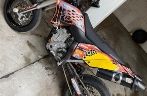 Polizeidirektion Hannover: POL-H: Zeugenaufruf: Täter stehlen zwei Motocross-Motorräder in Hannover-Bemerode - Polizei bittet um Hinweise