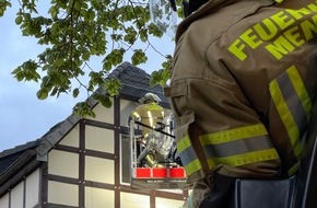 Freiwillige Feuerwehr Menden: FW Menden: Erneuter Brandeinsatz in der Mendener Innenstadt