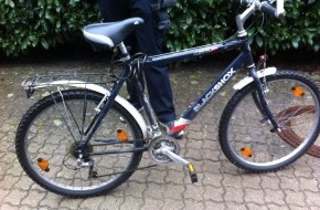 Polizeiinspektion Harburg: POL-WL: Vermutlicher Dieb flüchtet mit Fahrrad vor der Polizei. Wer kann Hinweise zu aufgefundenem Fahrrad geben?