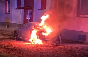 Polizei Aachen: POL-AC: PKW-Brände in der StädteRegion Aachen - Polizei bittet um Mithilfe
