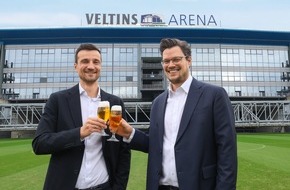 Brauerei C. & A. VELTINS GmbH & Co. KG: Vertrag bis 2036 verl&auml;ngert: Brauerei ist weitere zehn Jahre Namensgeber der Veltins-Arena