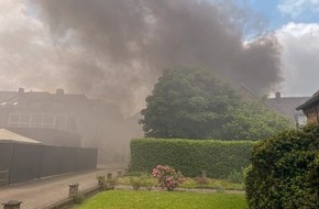 Freiwillige Feuerwehr Kalkar: Feuerwehr Kalkar: Gebäudebrand