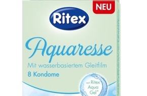 Ritex GmbH: Die ersten Ritex Kondome mit wasserbasiertem Gleitfilm