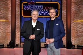 ARD Das Erste: History gegen News: Guido Knopp und Ingo Zamperoni bei "Wer weiß denn sowas?" / Das Wissensquiz vom 16. bis 20. Mai 2022, um 18:00 Uhr im Ersten