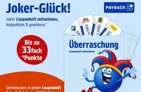 PAYBACK GmbH: Der PAYBACK Joker ist wieder da! / Mit dabei bei der beliebtesten Kampagne sind wieder viele Partner mit noch mehr Punkten und großartigen Gewinnen