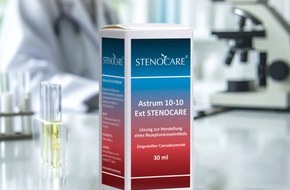 ADREXpharma: ASTRUM 10-10 Ext Stenocare - verbesserte Bioverfügbarkeit mit neuem medizinischem Cannabisextrakt