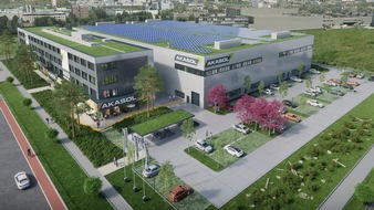 AKASOL AG: AKASOL baut großen, neuen Hauptsitz in Darmstadt