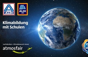 ALDI: Einsatz für eine nachhaltigere Zukunft: ALDI und atmosfair fördern gemeinsam Klimabildung an Schulen