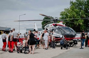 DRF Luftrettung: Tag der offenen Tür: DRF Luftrettung feiert dreifaches Jubiläum in Nürnberg